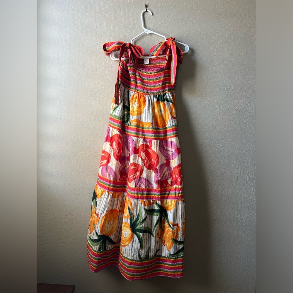 House of Harlow 1960 Floral Summer Maxi Dress, Size Medium